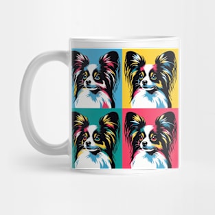 Papillon Pop Art - Dog Lover Gifts Mug